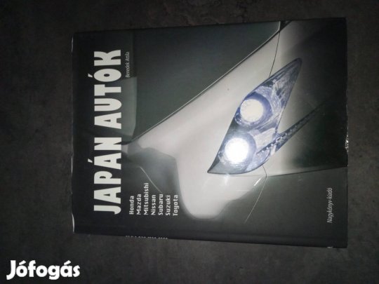 Japán autók .Új állapotú könyv.