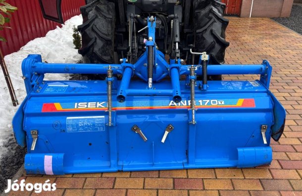 Japán kistraktor traktor talajmaró rotátor 170-cm