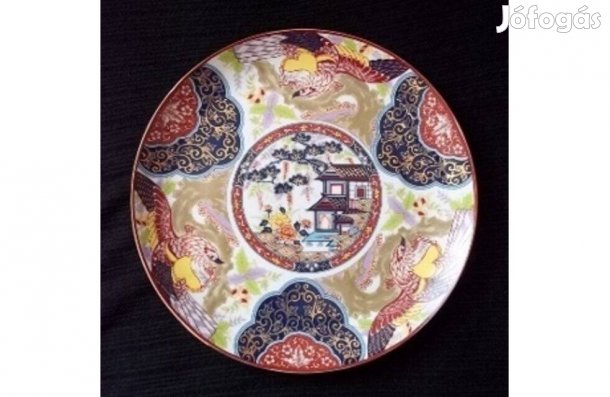 Japán porcelán tányér, tál Mizuko