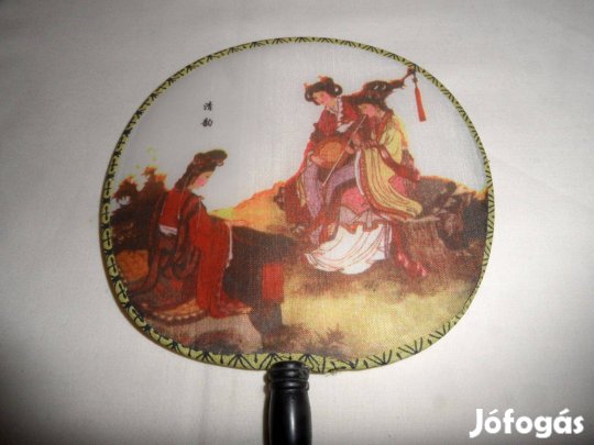 Japán selyem legyező