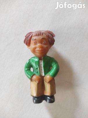 Japán stílusú figura, 6,5 cm, műanyag-gumi