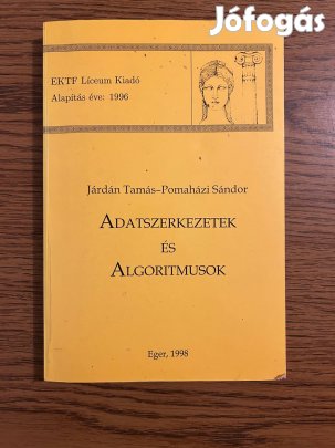 Járdán TamásPomaházi Sándor: Adatszerkezetek és Algoritmusok