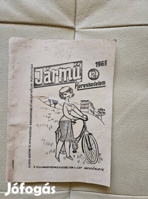 Jármű kereskedelem 1963 2.szám Csepel Kerékpár és Motorkerékpár Nagyke
