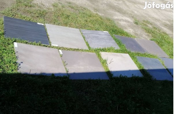 Járólap 60x60 cm nagyméretű új 6 db + pár gyári fél is