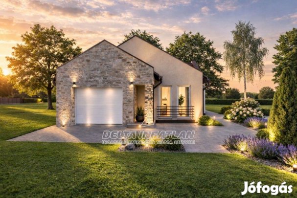 Jászberényben 128 m2-es, 3 szoba + nappalis újépítésű önálló ház