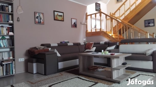 Jászberényben, a Szatmári lakóparkban kiváló állapotú családi ház,