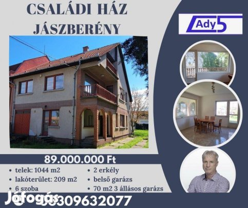 Jászberényben családi ház eladó