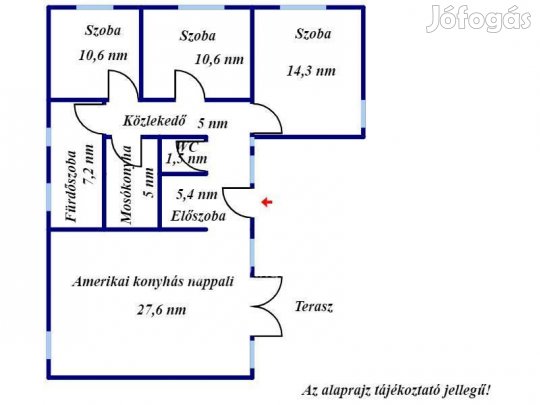 Jászberényi 87 nm-es ház eladó