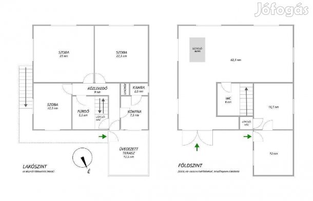 Jászfényszarui eladó 220 nm-es ház