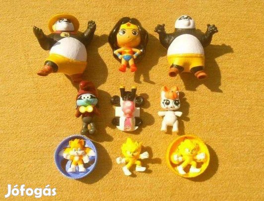 Játék - Mcdonalds és más játékfigurák - (52 db)