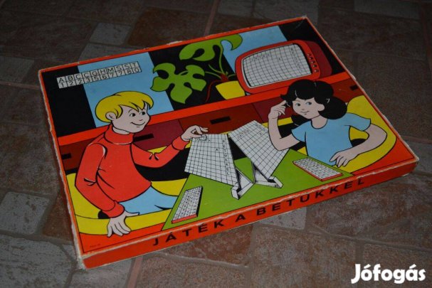 Játék a betűkkel - mágneses társasjáték