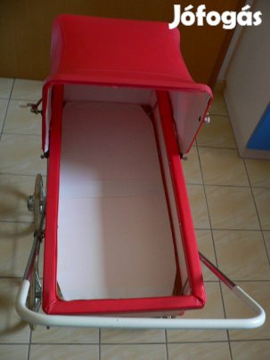 Játék babakocsi - retro