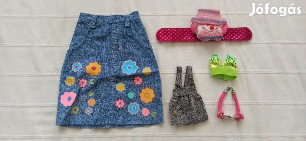 Játék babaruhák, karkötő, hóember pattintós karkötő