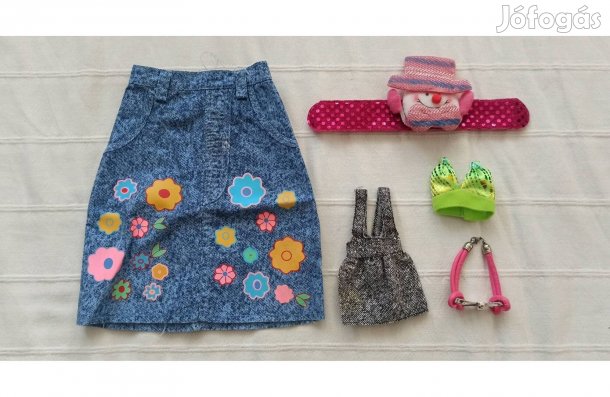 Játék babaruhák, karkötő, hóember pattintós karkötő