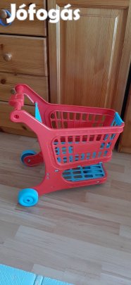 Játék bevásárló kocsi.