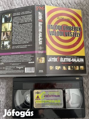 Játék életre halálra vhs kistok alfa thriller