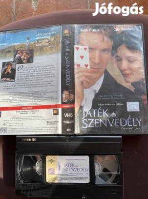 Játék és szenvedély romantikus vhs 