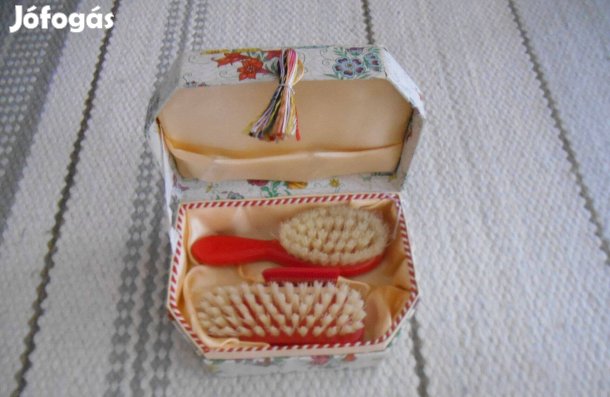 Játék fésülködő szett, díszdobozban