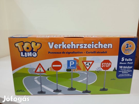 Játék közlekedési táblák