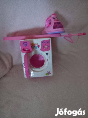 Játék mosógép és vasaló újszerű állapotban eladó