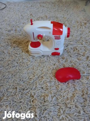 Játék műanyag varrógép fény és hanghatással