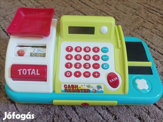 Játék pénztárgép III., IV., XIII.ker., Budakalász