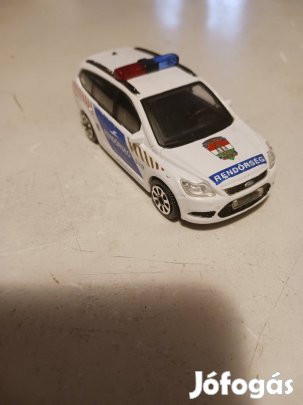 Játék rendőr kisautó