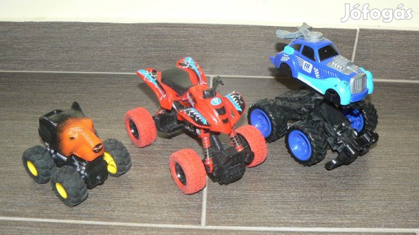 Játék terep, kaszkadőr autó szett