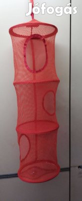 Játékok tárolására alkalmas piros necc,fakkor,új!/61