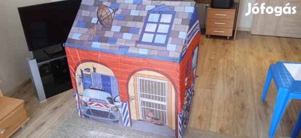 Játszósátor-Gyerek rendőr-állomás