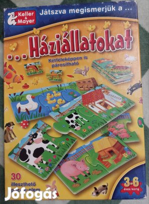 Játszva megismerjük a Háziállatokat