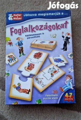 Játszva megismerjük a foglalkozásokat. Oktatójáték