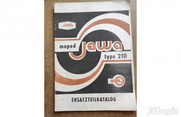 Jawa 210 Moped alkatrészkatalógus