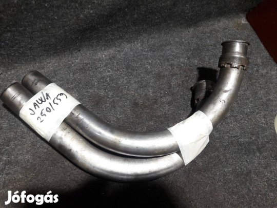 Jawa 250 / 559 gyári kipufogó könyök szett