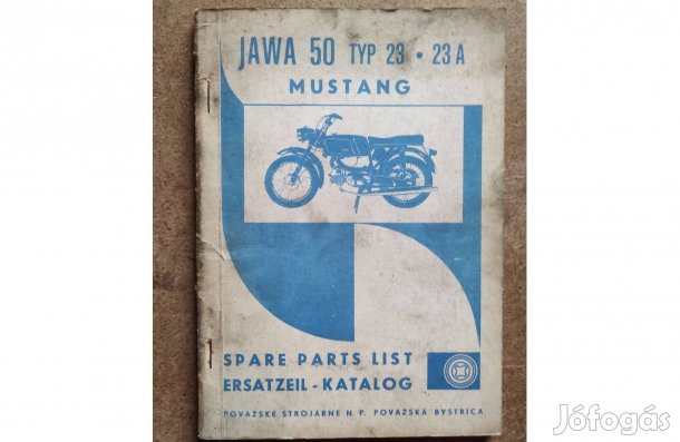Jawa 50 Típ.23 alkatrészkatalógus