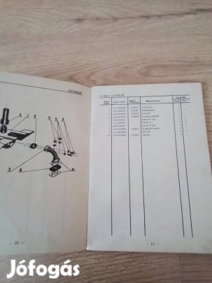 Jawa Babetta 207 Alkatrész katalógus 