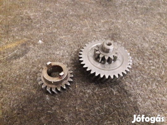 Jawa Babetta 207 gyári blokk meghajtó fogaskerék pár