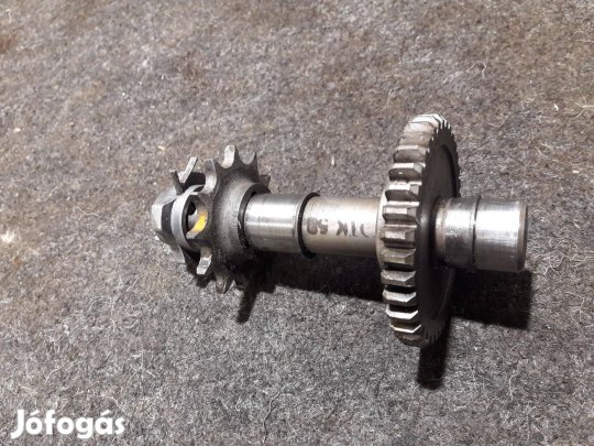 Jawa Babetta 207 komplett gyári szabadon futó / lánckerék tengely