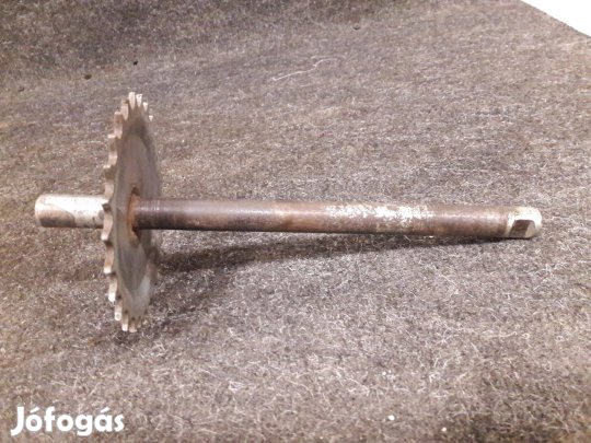 Jawa Babetta 210 gyári betekerő / bicikli lánckerék tengely
