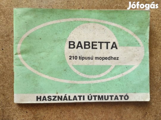 Jawa Babetta 210 kezelési útmutató 