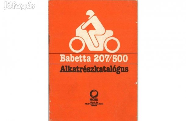 Jawa, Babetta alkatrész katalógus