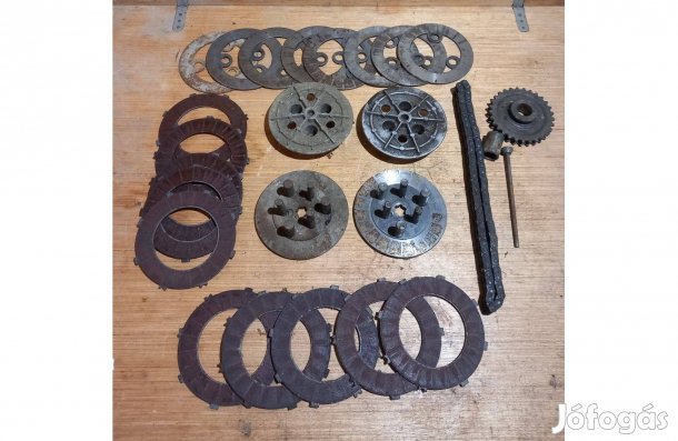 Jawa / Cz 350 / 634 kuplung alkatrészek eladóak egyben