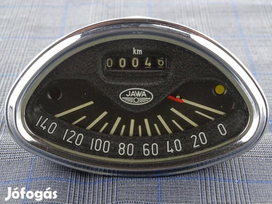 Jawa veterán motor kilométeróra