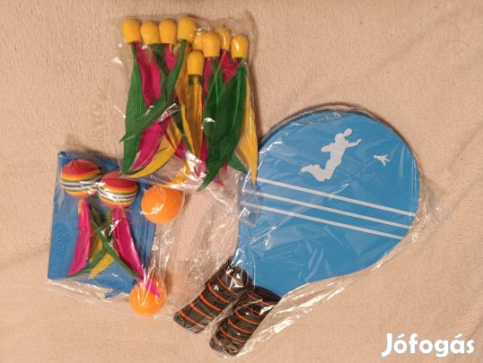 Jazzminton Badminton Tollaslabda Fauto nyári szabadidő játék sport