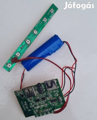 Jdy 3.7V 2200 mAh lipo akku bluetooth hangszóróhoz.