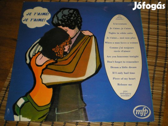 Je Taime Je Taime bakelit lemez LP