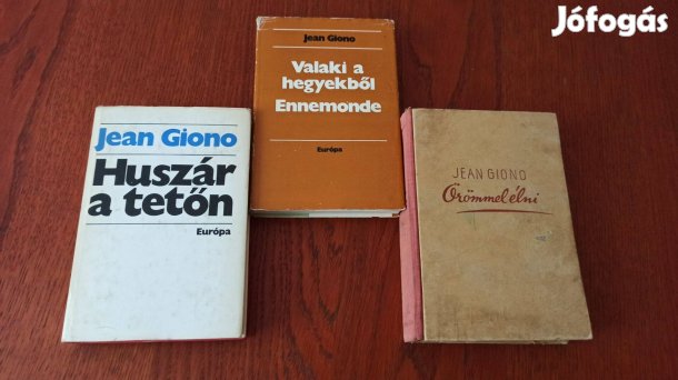 Jean Giono könyvcsomag / 3 db könyv