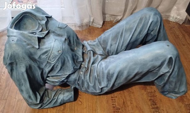 Jean Pierre Picheny? ihlette Blue Jeans pop art asztal 80-as évek