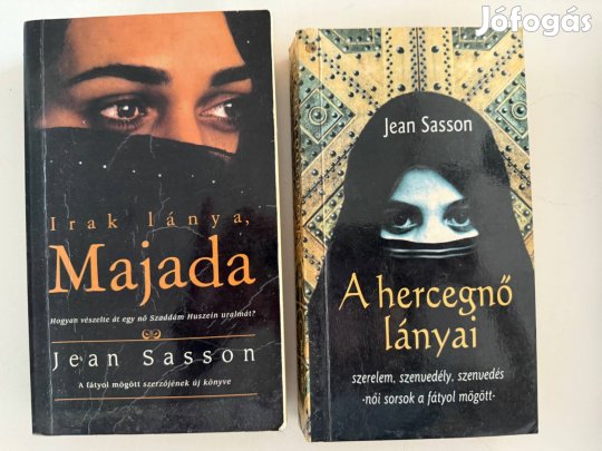 Jean Sasson arab nőkről könyvei