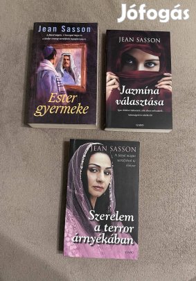 Jean Sasson könyvcsomag